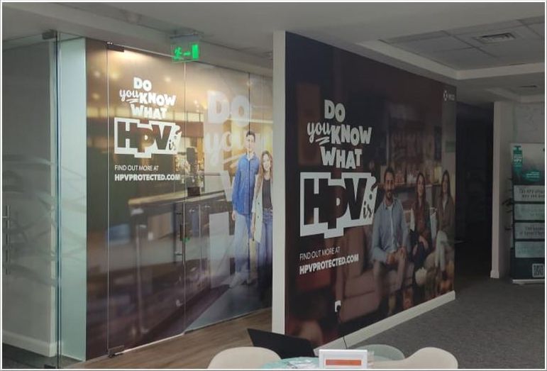 MSD · Dubai office graphics
